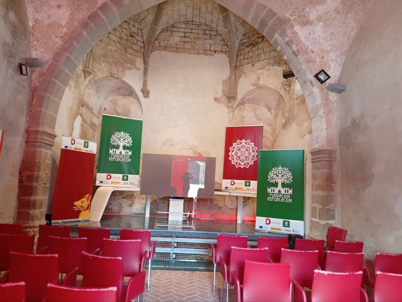 Ya está todo preparado para recibir a los participantes del «II Encuentro de Derechos Digitales y Repoblación".